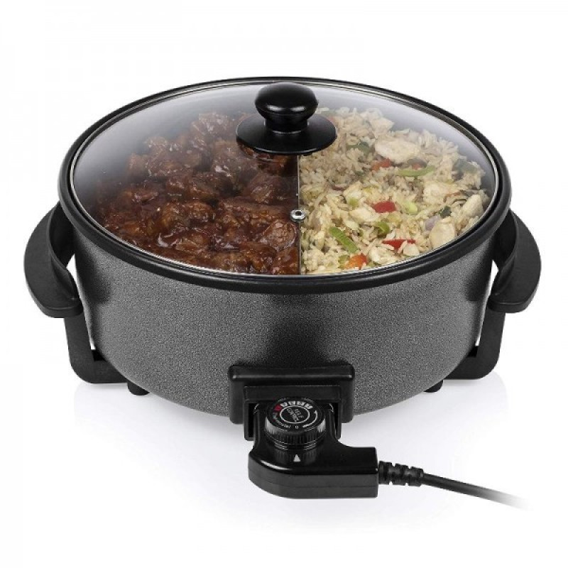 Ηλεκτρικό ταψί (Teppanyaki) με διαχωριστικό 2 θέσεων PZ-9135